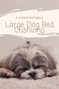 Large Dog Bed Cushion