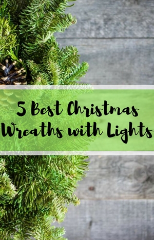 Best Christmas Wreath with Lights