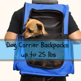 dog carrier backpack 25 lbs