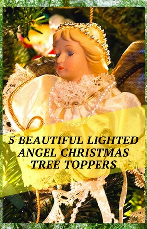 Lighted Angel Christmas Tree Topper