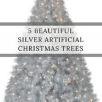 Silver Artificial Christmas Tree