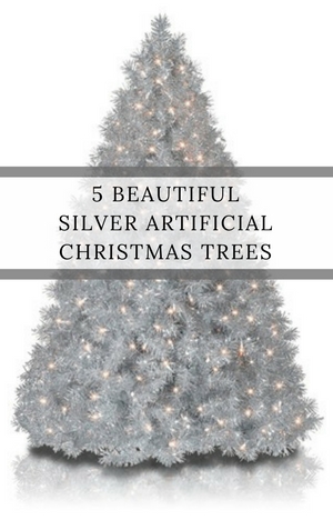 Silver Artificial Christmas Tree