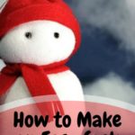 How to Make an Easy Sock Snowman