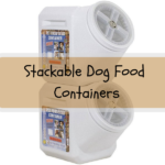 Stackable Dog Food Container